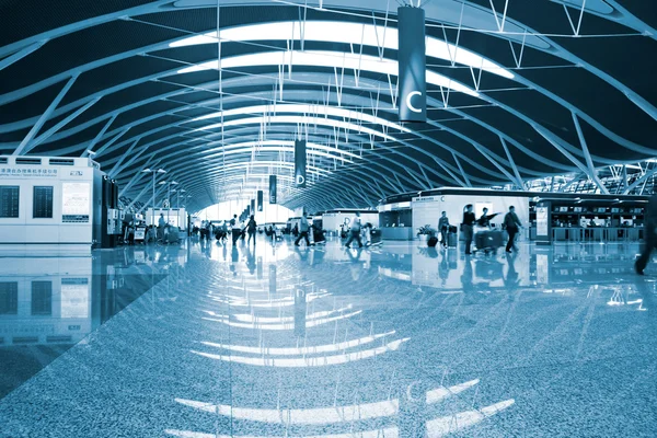 Interiör av flygplatsen — Stockfoto