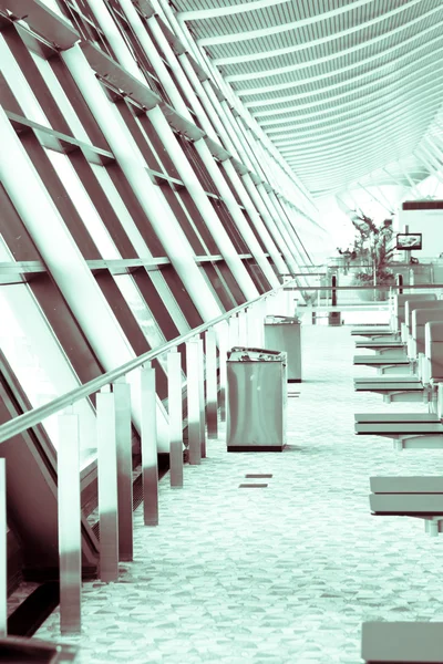 Interior of airport — Stock Photo, Image