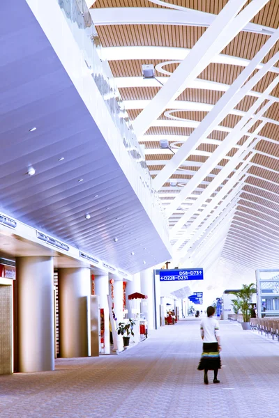 Εσωτερικό του αεροδρομίου — Φωτογραφία Αρχείου