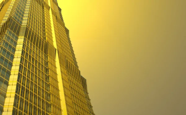 Edifícios famosos - jin mao tower shanghai — Fotografia de Stock