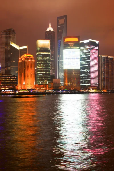 上海的夜景 — 图库照片