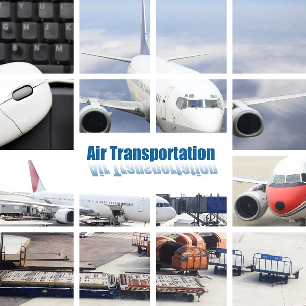 Transporte aéreo — Fotografia de Stock