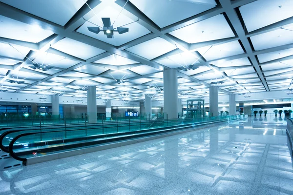Hall a repülőtér, modern épület koncepció. — Stock Fotó