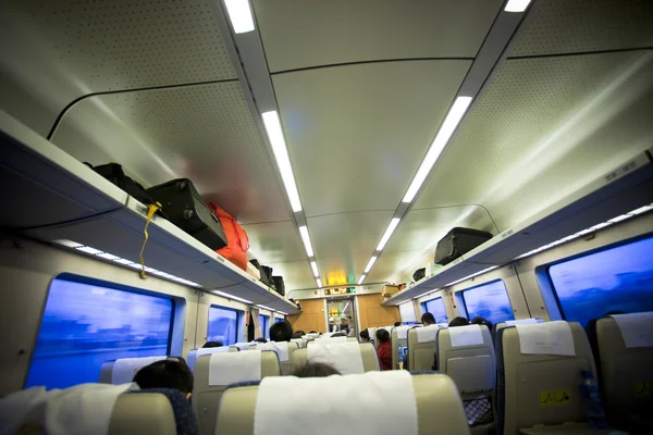 Interior of train — Stock Photo, Image