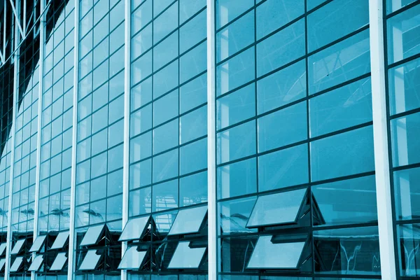 Vista notturna dell'aeroporto — Foto Stock