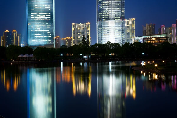 Éjszakai kilátás shanghai — Stock Fotó