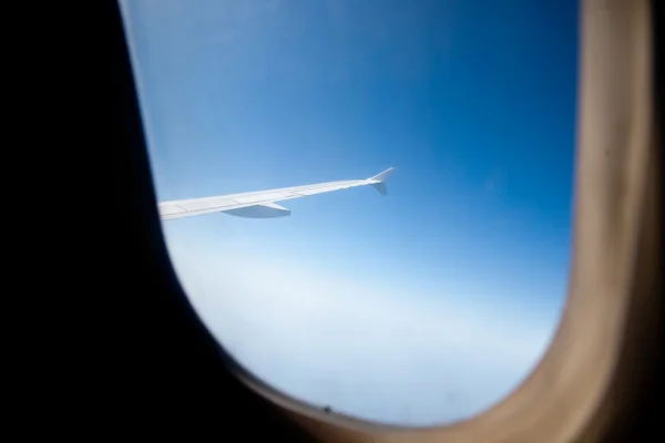 Ansicht des Flugzeugs — Stockfoto