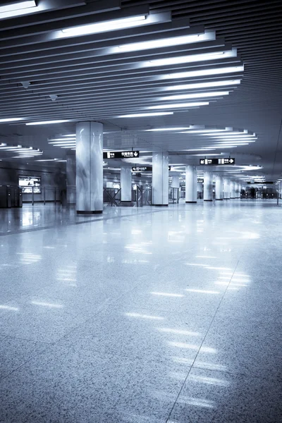 Antecedentes comerciales de la estación de metro —  Fotos de Stock