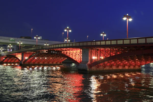 Ночь мостов — стоковое фото