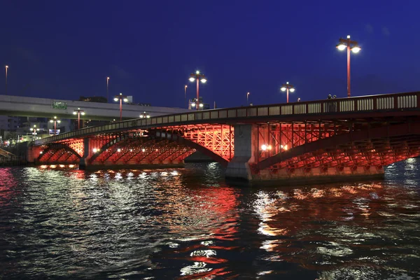 Most v noci — Stock fotografie