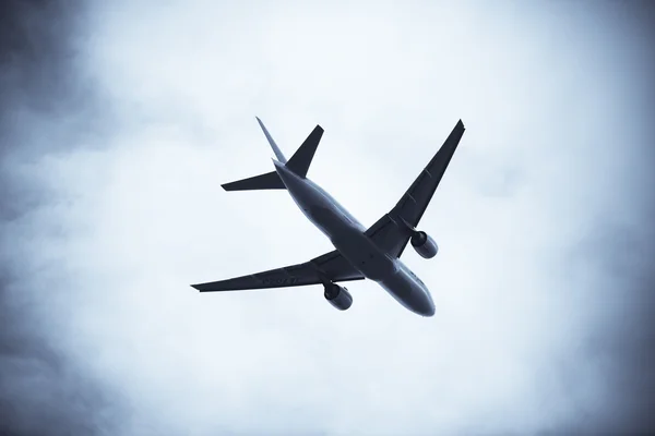 ジェット機の飛行機 — ストック写真