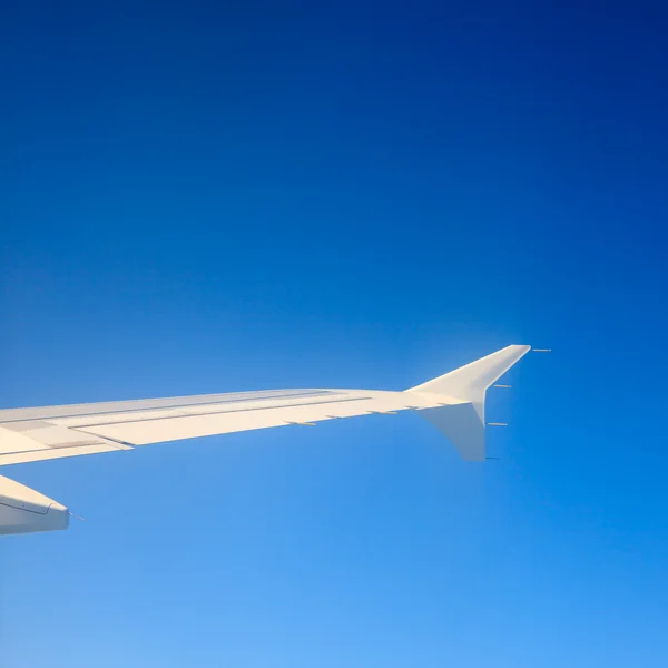 Ansicht des Flugzeugs — Stockfoto