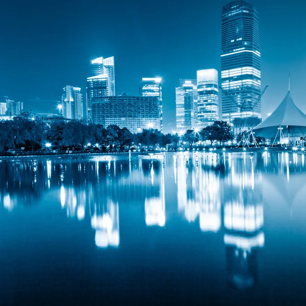 上海的夜景 — 图库照片