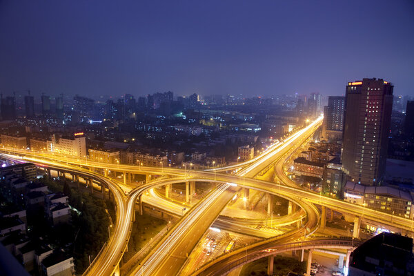 City Scape of the hangzhong china.