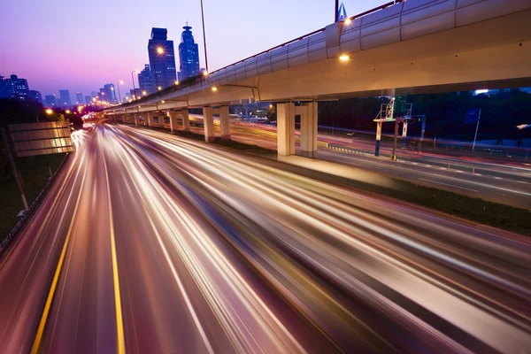 stock image Megacity Highway