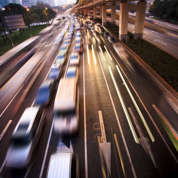 stock image Megacity Highway