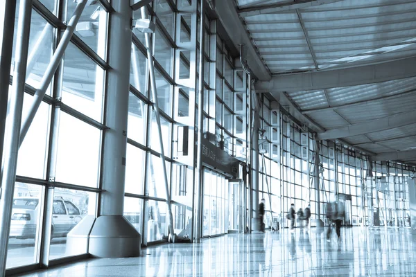 Hall do aeroporto, conceito de edifício moderno . — Fotografia de Stock
