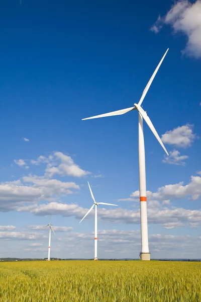 Windmills in crop — Stock Photo, Image