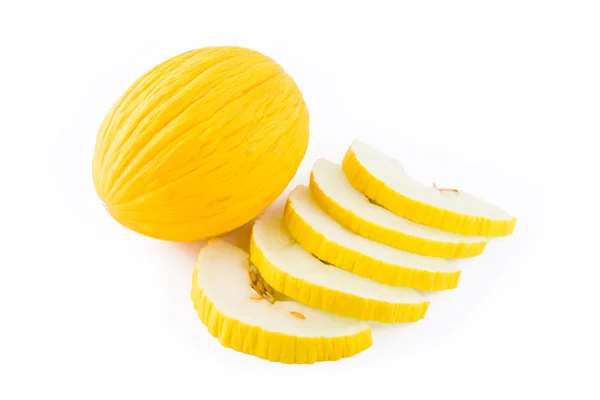 Słodki żółty melon — Zdjęcie stockowe