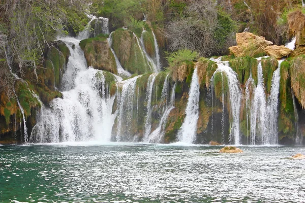 Водопад на реке Крке — стоковое фото