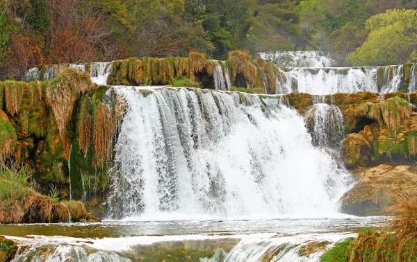 Cachoeira no rio Krka — Fotografia de Stock