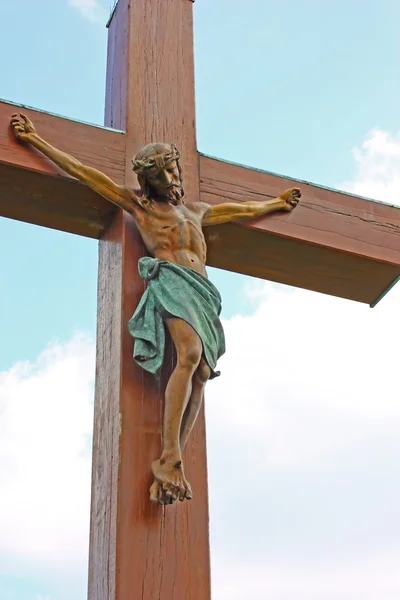 耶稣基督十字架 — 图库照片