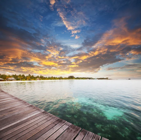 Maledivy — Stock fotografie