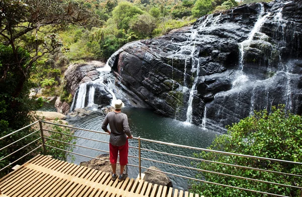 スリランカのスリランカの滝 — ストック写真