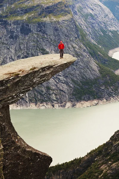Caminata en Noruega — Foto de Stock