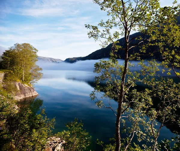 Λίμνη στη Νορβηγία — Φωτογραφία Αρχείου