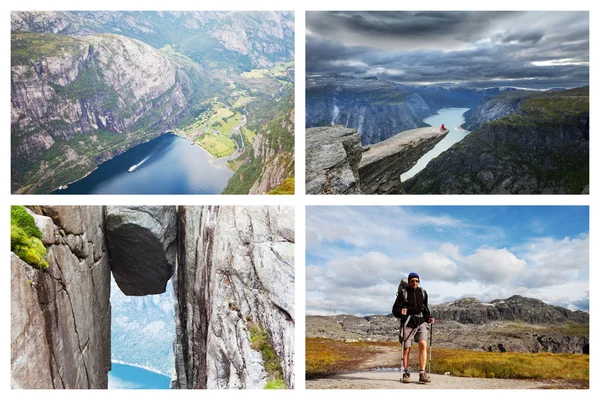 Wandelen in Noorwegen — Stockfoto
