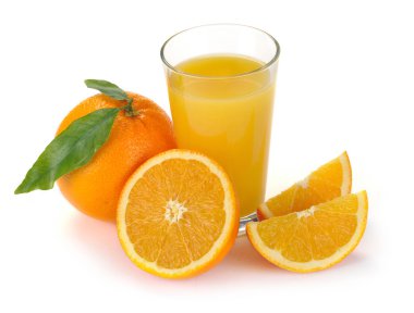 portakal suyu ve meyve