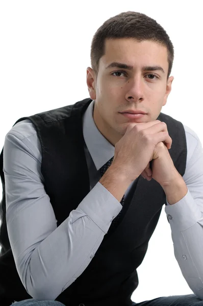 Young businessman looking at camera Stock Image