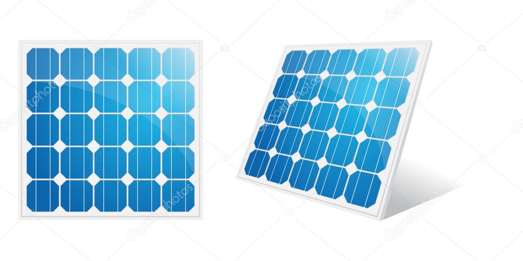 Solar cell Stock Vector by ©Nataly-Nete 10473885