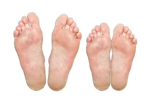 stock image Caucasian feet