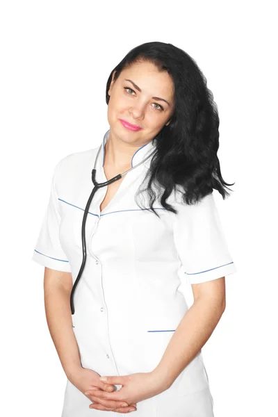 A young caring doctor — Stock Photo, Image