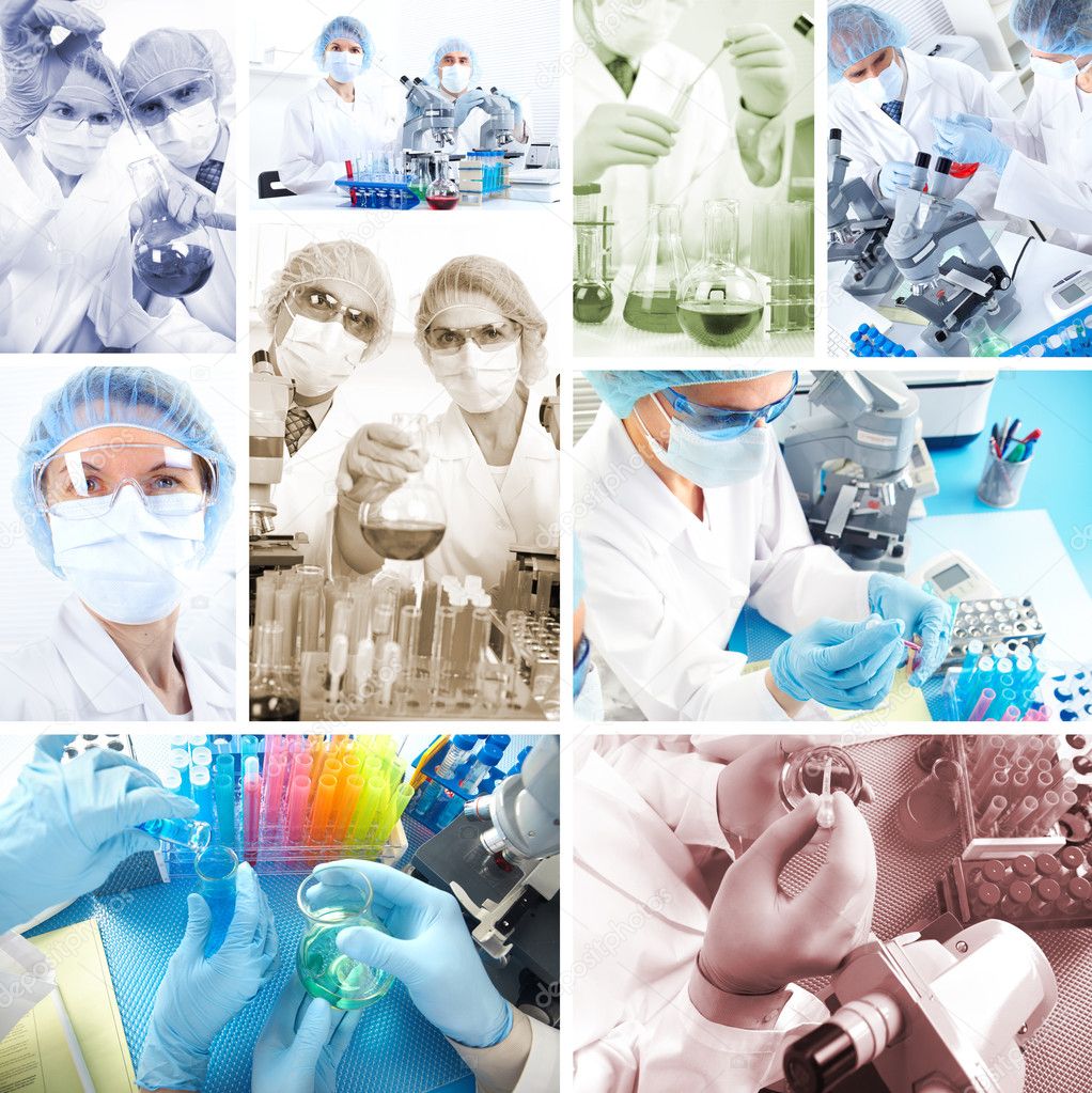 Collage. Science Team