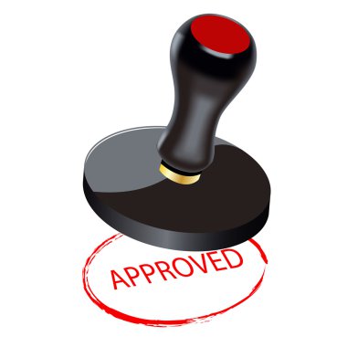 Seal. Approved clipart