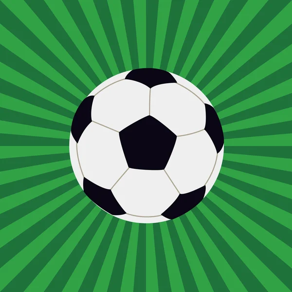 Boule. Football — Image vectorielle
