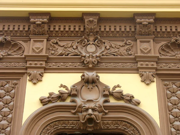 Arquitetura clássica casa decoração detalhes — Fotografia de Stock