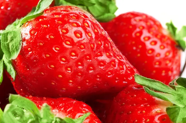 stock image Strawberry on the white background