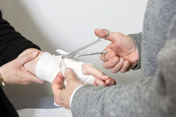 Bandage scissors — Stock Photo, Image