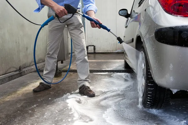 Myjnia samochodowa — Zdjęcie stockowe