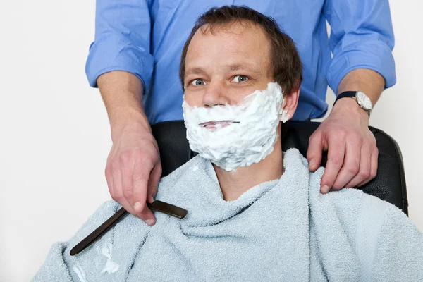 Barbers Customer — Stock Photo, Image