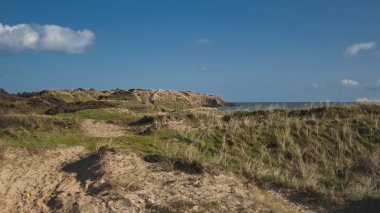 dunes içinde yol