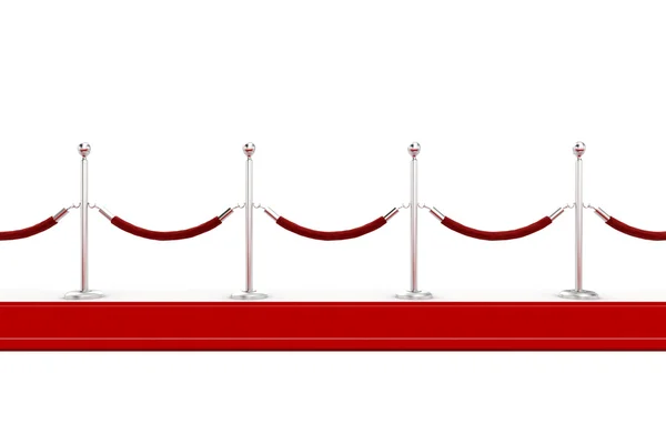 3d red carpet illustration — Stock Photo, Image