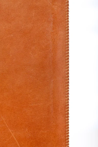 Textura de couro close up — Fotografia de Stock