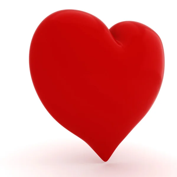 3d cuore colorato — Foto Stock