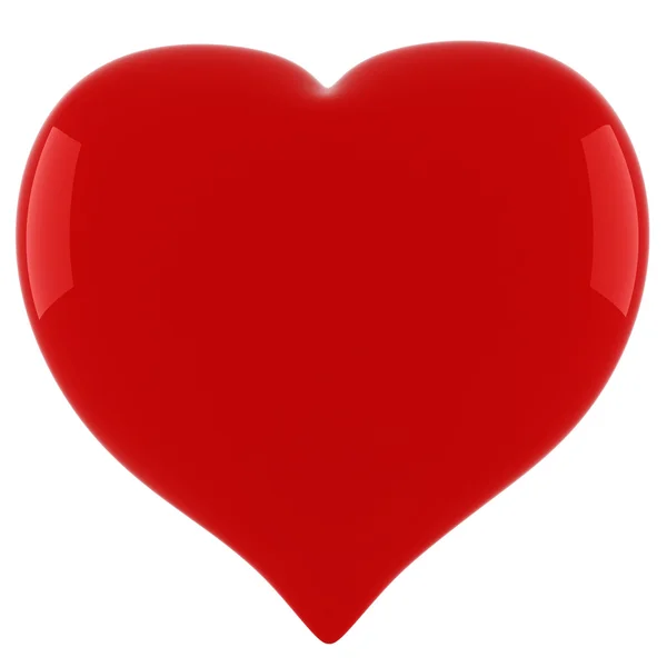 3D färgglada hjärta — Stockfoto