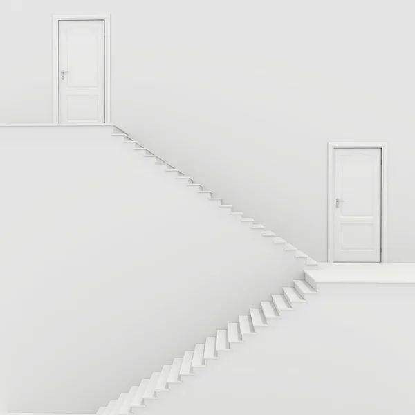 3D schody — Zdjęcie stockowe